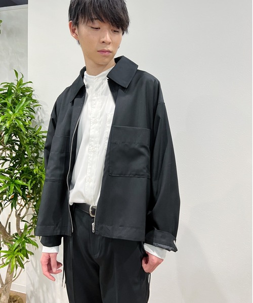 Niell(ニール)の「袖ボリュームビッグシルエットブルゾン〇(その他アウター・メンズ・ブラック/ブラウン/グレー/その他1・S/M/L)」の9枚目の写真