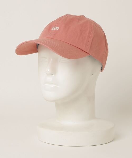 Lee（リー）の「Lee COLOR LOW CAP OG COTTON カラー ローキャップ（キャップ・レディース・ホワイト/ブラック/ベージュ/ピンク/オレンジ/ネイビー/パープル/ブルー/グリーン・FREE）」の8枚目の写真