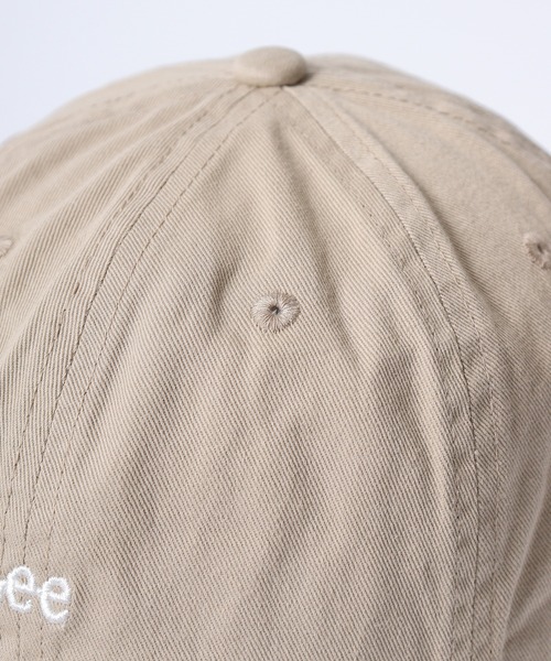 Lee（リー）の「Lee COLOR LOW CAP OG COTTON カラー ローキャップ（キャップ・レディース・ホワイト/ブラック/ベージュ/ピンク/オレンジ/ネイビー/パープル/ブルー/グリーン・FREE）」の12枚目の写真