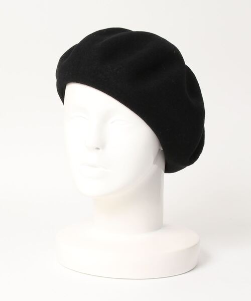 CIAOPANIC（チャオパニック）の「ウールベレー（ハンチング/ベレー帽・メンズ・グレー/アイボリー/ブラック・FREE）」の3枚目の写真