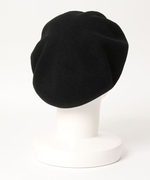 CIAOPANIC（チャオパニック）の「ウールベレー（ハンチング/ベレー帽・メンズ・グレー/アイボリー/ブラック・FREE）」の4枚目の写真