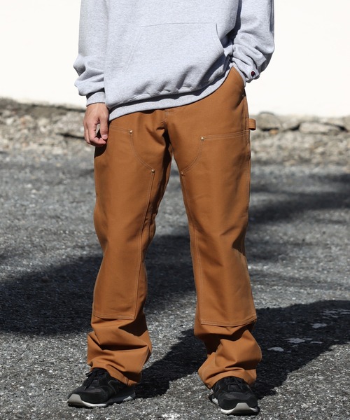 Carhartt ワークパンツ ブラウン Carhartt カーハート メンズ ダブルニー ダック ペインター
