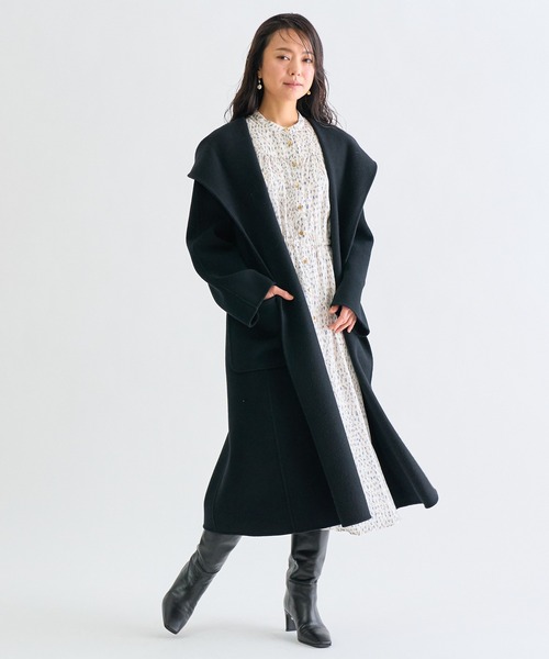 ANAYI（アナイ）の「シャルムビーバーフード コート（その他アウター