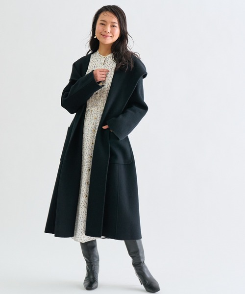 ANAYI（アナイ）の「シャルムビーバーフード コート（その他アウター