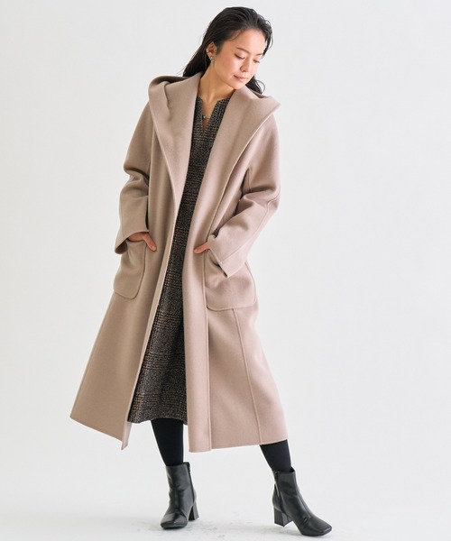 ANAYI（アナイ）の「シャルムビーバーフード コート（その他アウター