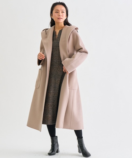 ANAYI（アナイ）の「シャルムビーバーフード コート（その他アウター