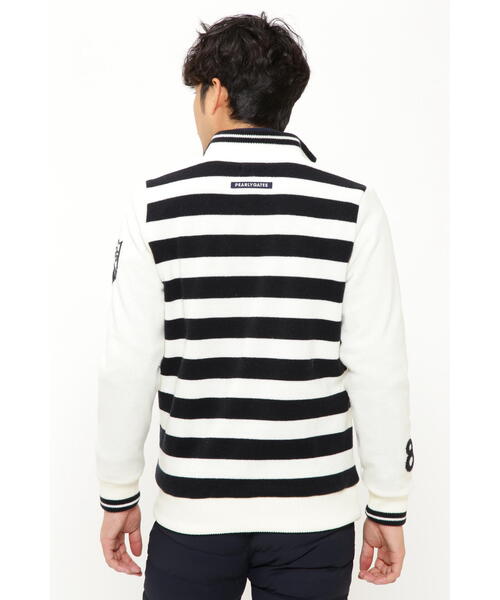 PEARLY GATES】 エアフィール×DIAPLEX フルジップアップニット