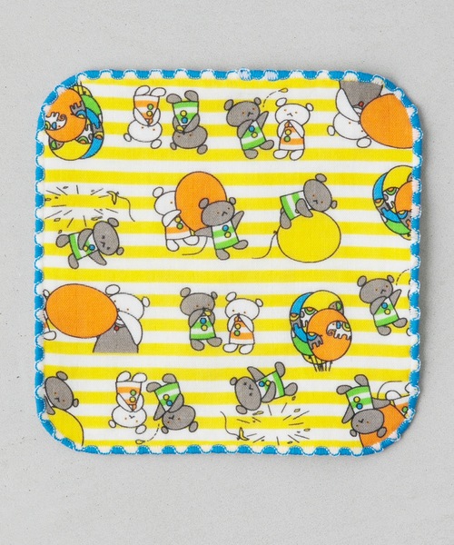 COCO WALK（ココウォーク）の「COCOWALK:こぐまちゃんえほん ガーゼミニハンカチ（ハンカチ/ハンドタオル・キッズ・A/B/C/D・FREE）」の4枚目の写真