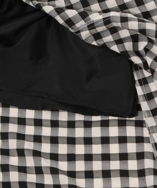 LEPSIM(レプシィム)の「ギンガムマーメイドスカート 260527(スカート・レディース・パープル/ブラック/イエロー/グリーン/パープル系その他・MEDIUM/LARGE)」の19枚目の写真