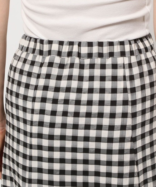 LEPSIM(レプシィム)の「ギンガムマーメイドスカート 260527(スカート・レディース・パープル/ブラック/イエロー/グリーン/パープル系その他・MEDIUM/LARGE)」の17枚目の写真