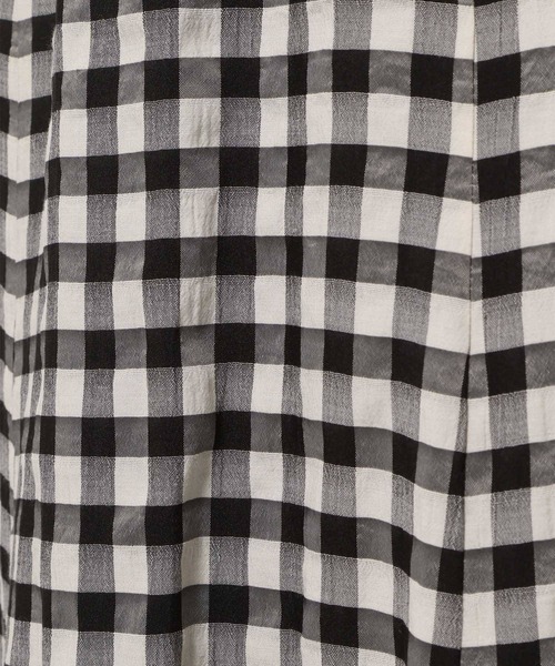 LEPSIM(レプシィム)の「ギンガムマーメイドスカート 260527(スカート・レディース・パープル/ブラック/イエロー/グリーン/パープル系その他・MEDIUM/LARGE)」の20枚目の写真