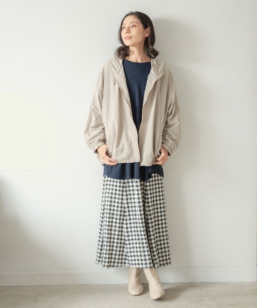 LEPSIM(レプシィム)の「ギンガムマーメイドスカート 260527(スカート・レディース・パープル/ブラック/イエロー/グリーン/パープル系その他・MEDIUM/LARGE)」の7枚目の写真