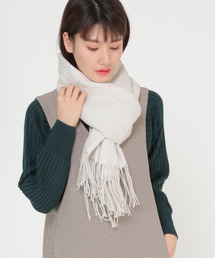 薄手ラメ入り起毛ストール