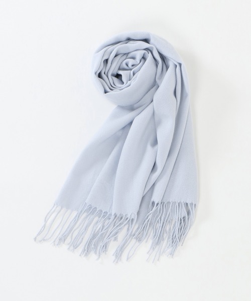 ikka（イッカ）の「薄手ラメ入り起毛ストール（ストール/ショール・レディース・ライトグレー/ブラック/ブルー/ベージュ/ピンク・FREE）」の19枚目の写真