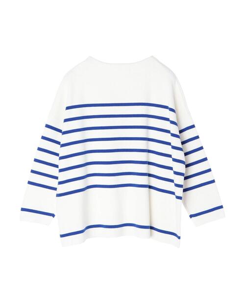 AMERICAN HOLIC(アメリカンホリック)の「パネルボーダーニットプルオーバー(ニット/セーター・レディース・ブルー/グリーン・M/L)」の16枚目の写真