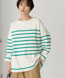 AMERICAN HOLIC | パネルボーダーニットプルオーバー(ニット/セーター)