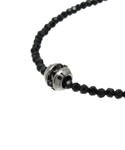 VENCEEXCHANGE（ヴァンスエクスチェンジ）の「CONﾘﾝｸﾞﾈｯｸﾚｽ                    （ネックレス・メンズ・ブラック・FREE）」の2枚目の写真