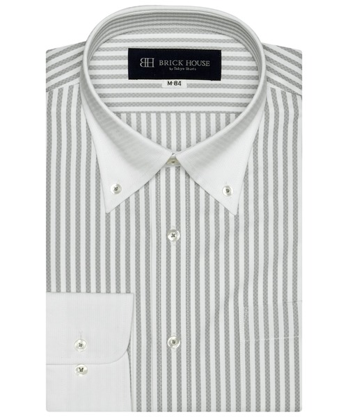 形態安定ノーアイロン クレリック ボタンダウン 長袖ビジネスワイシャツ Chordiasgroup Com