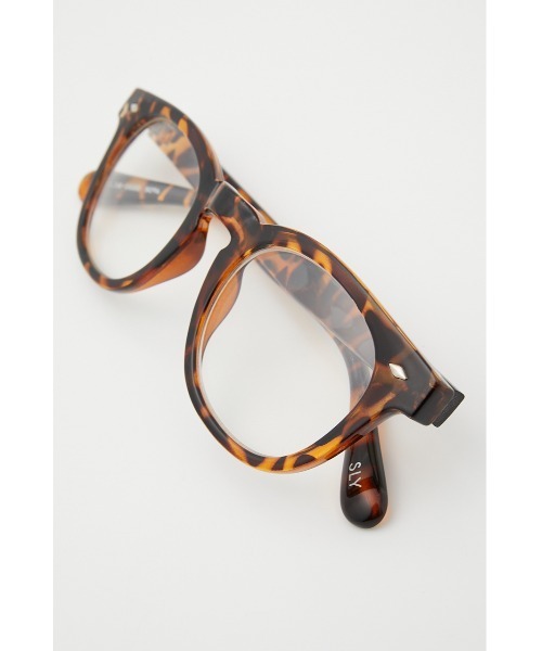 SLY(スライ)の「CLASSIC FRAME GLASSES メガネ(メガネ・レディース・ブラック/マルチ・FREE)」の10枚目の写真