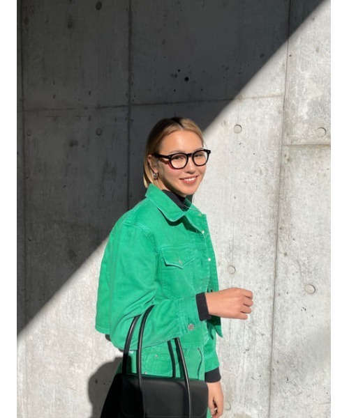 SLY(スライ)の「CLASSIC FRAME GLASSES メガネ(メガネ・レディース・ブラック/マルチ・FREE)」の17枚目の写真