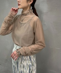 &g'aime | 【＆g'aime】ハイネックシアータートル(Tシャツ/カットソー)