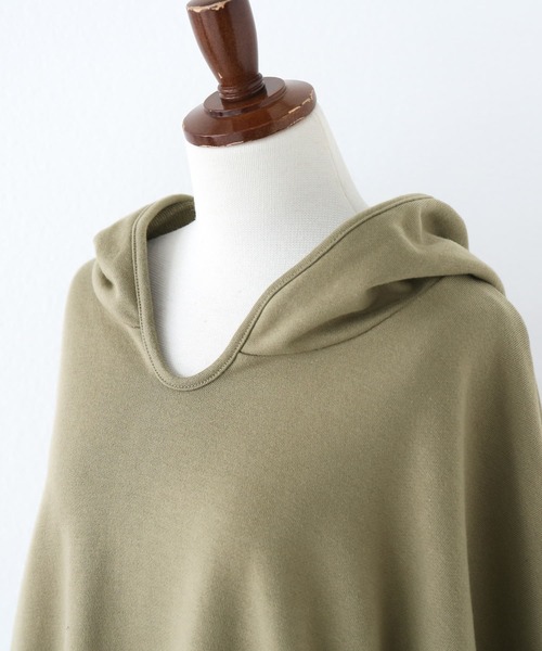 osharewalker（オシャレウォーカー）の「【廃盤】『ゆるラフ裏毛パーカー』（パーカー・レディース・ブラック/ベージュ/ネイビー/レッド/ラベンダー/ライトカーキ/ロイヤルブルー・FREE）」の22枚目の写真