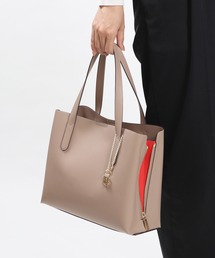 BASE（ベース）の「サイドジップ バイカラートートバッグ (M)（トートバッグ）」