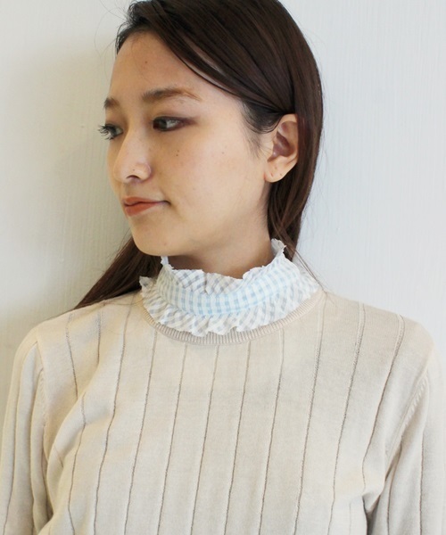 EDIT. FOR LULU（エディットフォールル）の「 WANDERCLAD ETC... スタンドカラー つけ襟（その他小物）」 WEAR