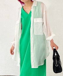 BIGポケットシアーオーバーシャツ