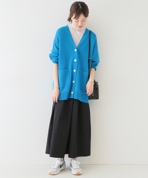 SLOBE IENA(スローブイエナ)の「ランダムタックスカート◆(スカート・レディース・グリーン/ネイビー/ブラック・38/40/36)」の17枚目の写真