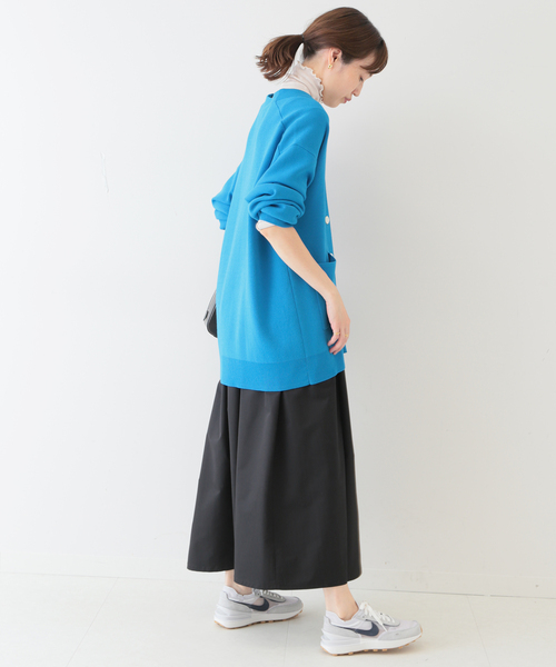 SLOBE IENA(スローブイエナ)の「ランダムタックスカート◆(スカート・レディース・グリーン/ネイビー/ブラック・38/40/36)」の19枚目の写真