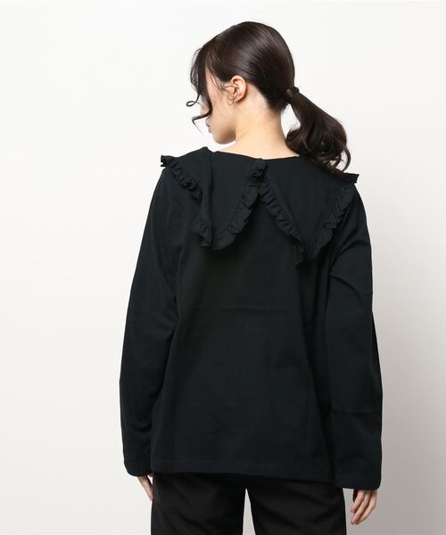 RODEO CROWNS WIDE BOWL(ロデオクラウンズワイドボウル)の「ビッグカラートップス(Tシャツ/カットソー・レディース・ホワイト/ブラック/ブルー系その他・FREE)」の5枚目の写真