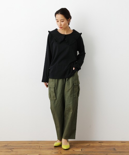 RODEO CROWNS WIDE BOWL(ロデオクラウンズワイドボウル)の「ビッグカラートップス(Tシャツ/カットソー・レディース・ホワイト/ブラック/ブルー系その他・FREE)」の18枚目の写真