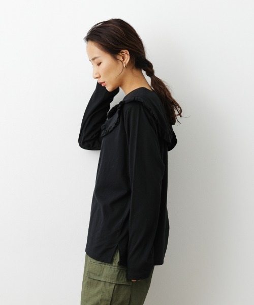 RODEO CROWNS WIDE BOWL(ロデオクラウンズワイドボウル)の「ビッグカラートップス(Tシャツ/カットソー・レディース・ホワイト/ブラック/ブルー系その他・FREE)」の17枚目の写真