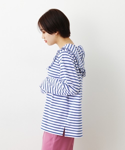 RODEO CROWNS WIDE BOWL(ロデオクラウンズワイドボウル)の「ビッグカラートップス(Tシャツ/カットソー・レディース・ホワイト/ブラック/ブルー系その他・FREE)」の14枚目の写真