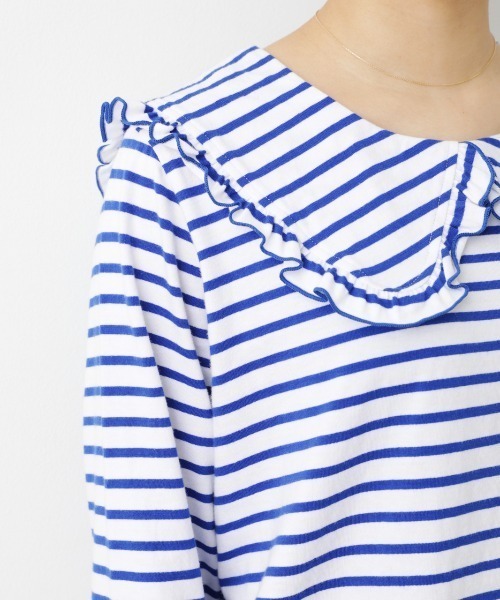 RODEO CROWNS WIDE BOWL(ロデオクラウンズワイドボウル)の「ビッグカラートップス(Tシャツ/カットソー・レディース・ホワイト/ブラック/ブルー系その他・FREE)」の11枚目の写真