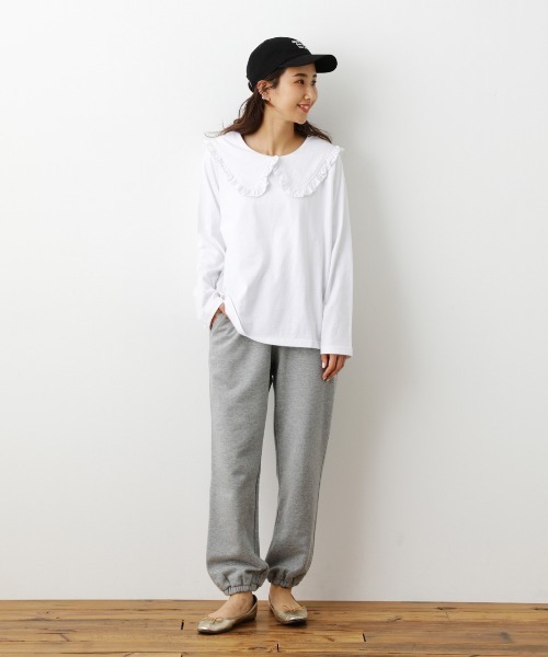 RODEO CROWNS WIDE BOWL(ロデオクラウンズワイドボウル)の「ビッグカラートップス(Tシャツ/カットソー・レディース・ホワイト/ブラック/ブルー系その他・FREE)」の8枚目の写真