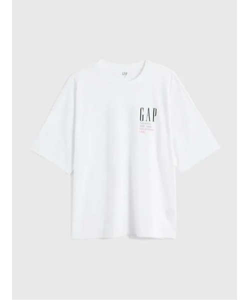 GAP（ギャップ）の「ソフトジャージー Gapロゴtシャツ (ユニセックス)（Tシャツ/カットソー・メンズ・ホワイト/ネイビー/パープル系その他/オレンジ系その他・S/M/L/XL/XS/XXS）」の21枚目の写真