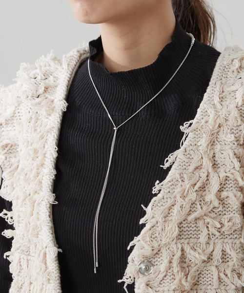 Chico（チコ）の「2wayパールドロップチョーカー（チョーカー・レディース・シルバー/ゴールド・FREE）」の2枚目の写真