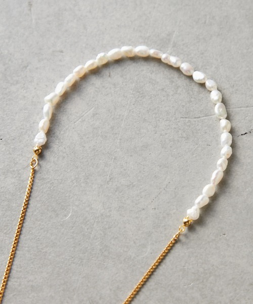 Chico（チコ）の「2wayパールドロップチョーカー（チョーカー・レディース・シルバー/ゴールド・FREE）」の7枚目の写真