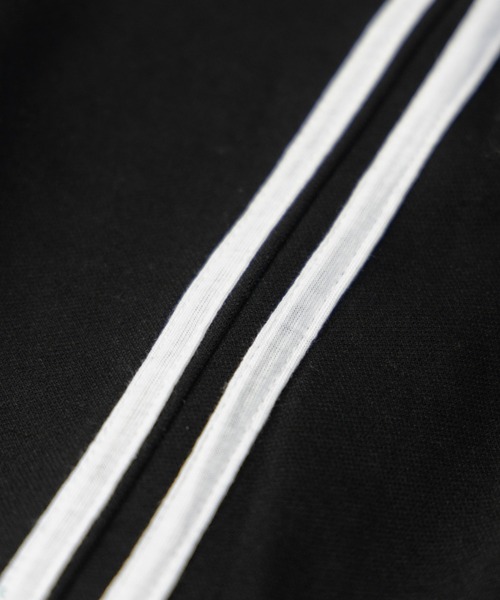 SKKONE(スコーネ)の「T/Cポンチ サイドライン スウェットジョガーパンツ(スウェットパンツ・メンズ・杢グレー/その他1/ブラック・M/L/S/LL)」の7枚目の写真