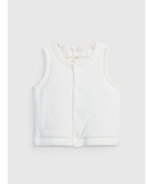 GAP(ギャップ)の「ブラナンベア オーガニックコットン ベスト (ベビー)(ベスト・キッズ・ホワイト・3-6M/0-3M/12-18M/6-12M/18-24M)」の3枚目の写真