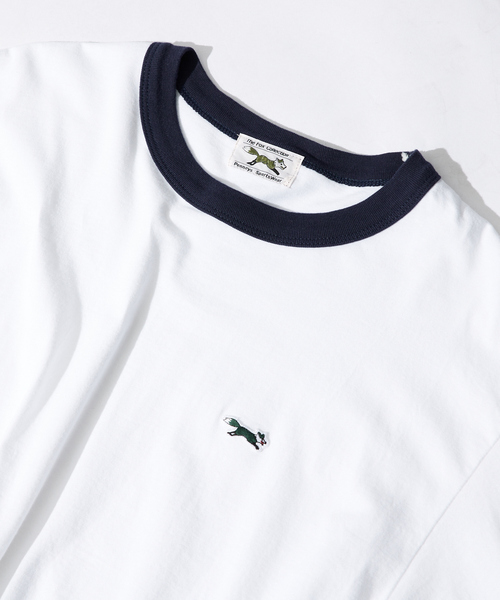 PENNEYS(ぺニーズ)の「【PENNEY'S】ペニーズ キツネ/ペニーズ フォックス/THE FOX ワンポイント ワッペン Tシャツ(Tシャツ/カットソー・メンズ・ホワイト/ベージュ/ダークグリーン/ネイビー/ブラック/ダークブラウン/パープル/グレー/ホワイト系その他/その他2/その他1・M/L)」の10枚目の写真