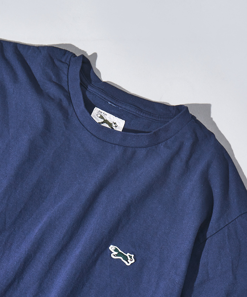 PENNEYS(ぺニーズ)の「【PENNEY'S】ペニーズ キツネ/ペニーズ フォックス/THE FOX ワンポイント ワッペン Tシャツ(Tシャツ/カットソー・メンズ・ホワイト/ベージュ/ダークグリーン/ネイビー/ブラック/ダークブラウン/パープル/グレー/ホワイト系その他/その他2/その他1・M/L)」の8枚目の写真