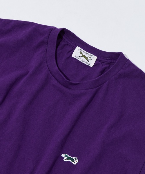 PENNEYS(ぺニーズ)の「【PENNEY'S】ペニーズ キツネ/ペニーズ フォックス/THE FOX ワンポイント ワッペン Tシャツ(Tシャツ/カットソー・メンズ・ホワイト/ベージュ/ダークグリーン/ネイビー/ブラック/ダークブラウン/パープル/グレー/ホワイト系その他/その他2/その他1・M/L)」の9枚目の写真