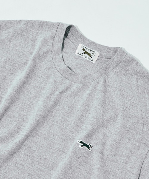 PENNEYS(ぺニーズ)の「【PENNEY'S】ペニーズ キツネ/ペニーズ フォックス/THE FOX ワンポイント ワッペン Tシャツ(Tシャツ/カットソー・メンズ・ホワイト/ベージュ/ダークグリーン/ネイビー/ブラック/ダークブラウン/パープル/グレー/ホワイト系その他/その他2/その他1・M/L)」の5枚目の写真