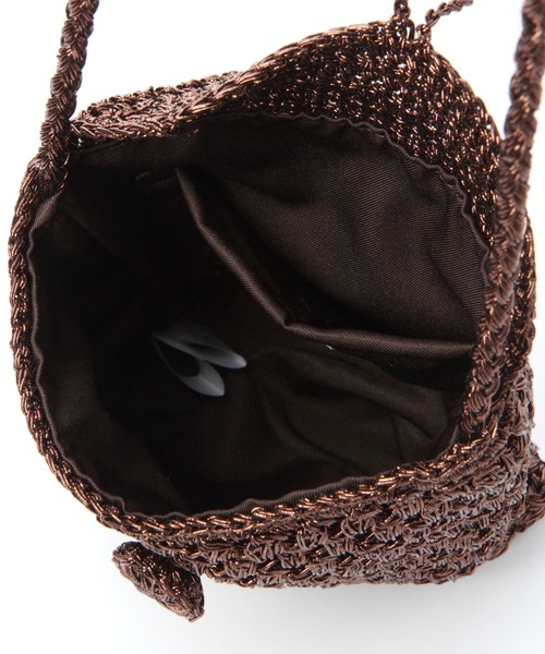 niko and...(ニコアンド)の「オリジナルメタリックメッシュショルダーバッグ(ショルダーバッグ・レディース・ブラウン/グレー/オレンジ/グリーン・0)」の14枚目の写真