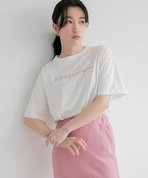 LOWRYS FARM | シシュウロゴTシャツ 275246(Tシャツ/カットソー)