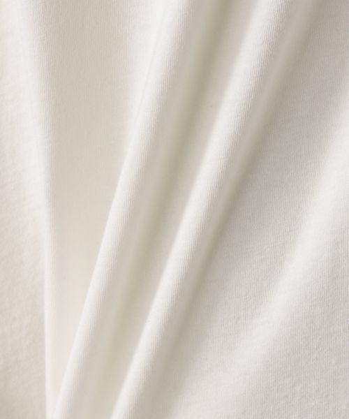 LOWRYS FARM（ローリーズファーム）の「シシュウロゴTシャツ 275246（Tシャツ/カットソー・レディース・ホワイト/ホワイト系その他/ブラック/ブルー・FREE）」の7枚目の写真