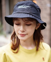 [ GIORDANO ] ワールドロゴ ナイロンバケットハット(ユニセックス)